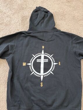 Jesus Saves Logo Pullover Hoodie